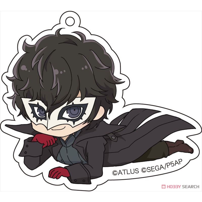 Thiết bị ngoại vi hoạt hình Persona 5 Mặt dây chuyền acrylic Mặt dây chuyền túi đi học