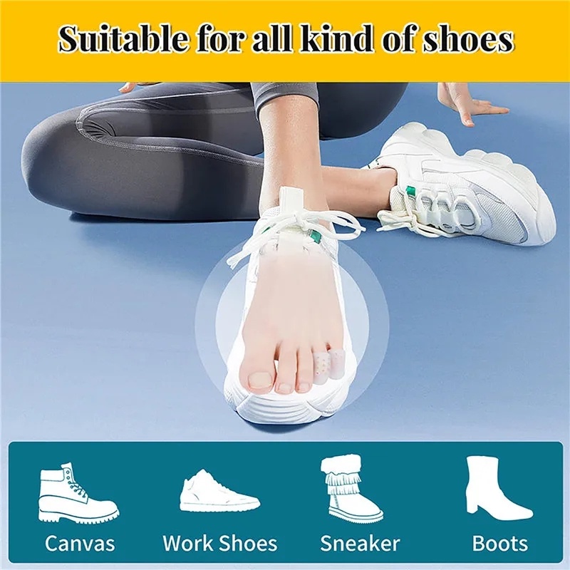 Silicone Set 20 Miếng Silicon Bảo Vệ Ngón Chân Chống Ma Sát Thoáng Khí Cho Nam Nữ