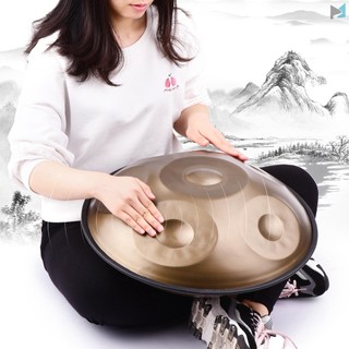 Handpan Drum C-Key 6 Notes Percussion Instrument with Carry Bag for Beginners