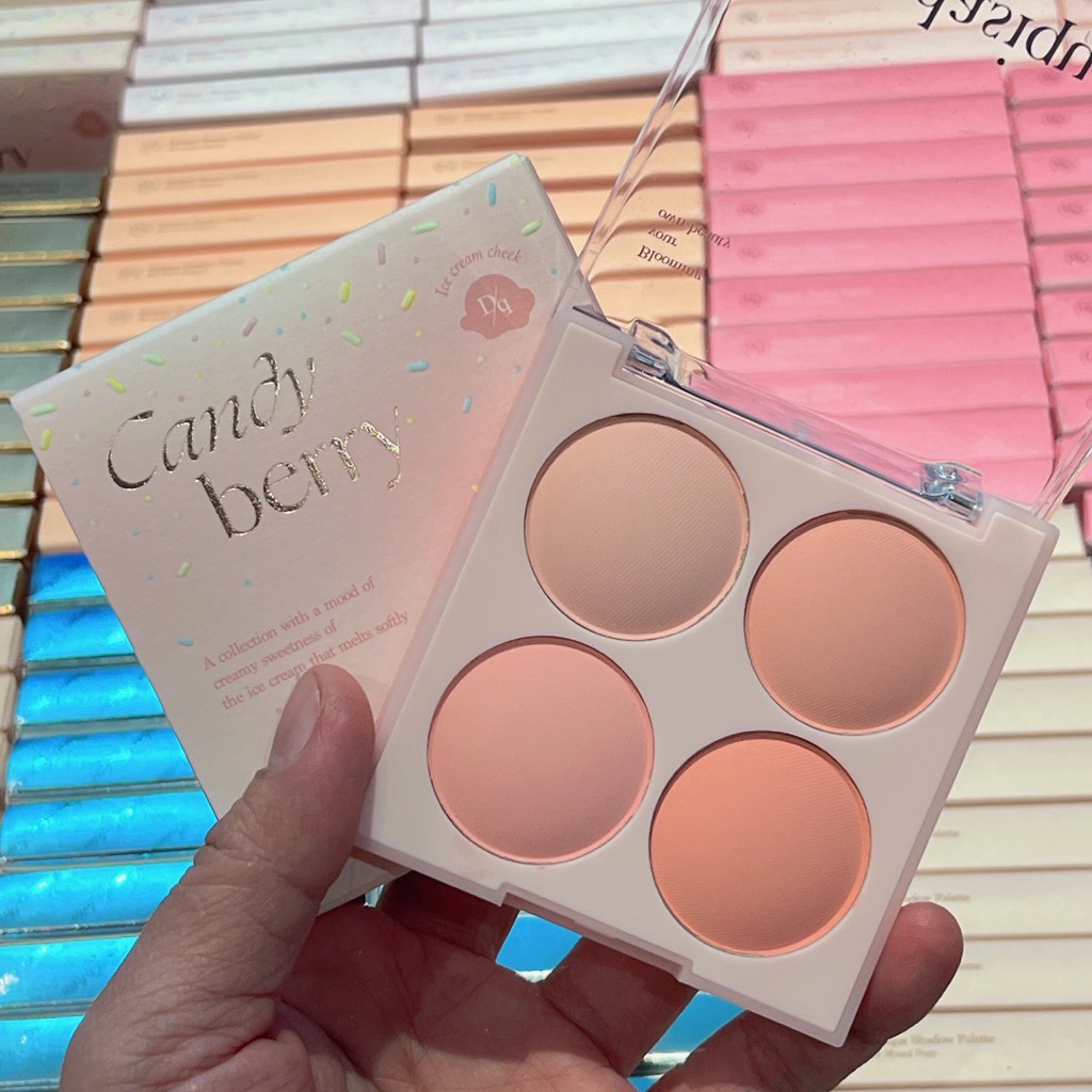 Bảng má hồng Dasique Blending Mood 4 ô