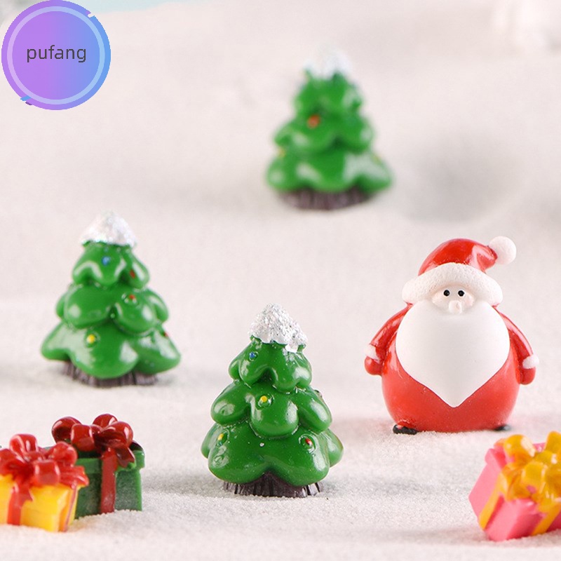 Mô Hình Ông Già Noel / Người Tuyết / Cây Thông Trang Trí Giáng Sinh