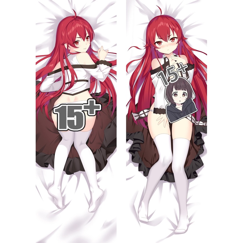 Vỏ Gối In Hình Nhân Vật game Sakura Muslin tensei roxy Dia Và eris greyrat