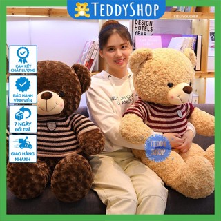 [Có bảo hành] Gấu bông Teddy thú nhồi bông siêu to khổng lồ siêu đáng yêu cao cấp kích thước thật