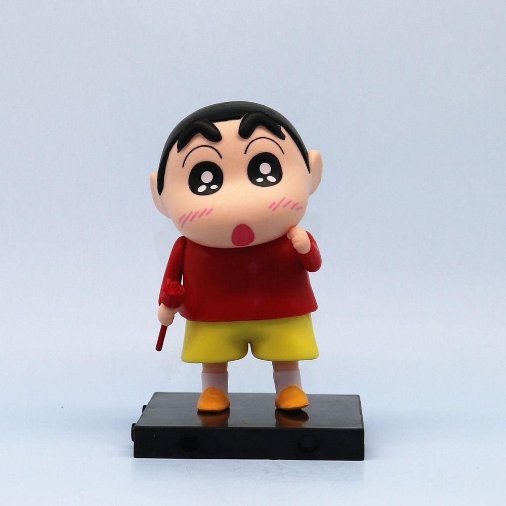 Mmluck nohara shinnosuke Đồ Chơi Mô Hình Nhân Vật Phim Hoạt Hình shin-chan Bằng pvc Làm Quà Tặng Sinh Nhật