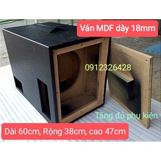 Vỏ loa sub hầm bass 30, vỏ loa sub điện hầm 30 - giá 1 chiếc tặng kèm bông tiêu âm