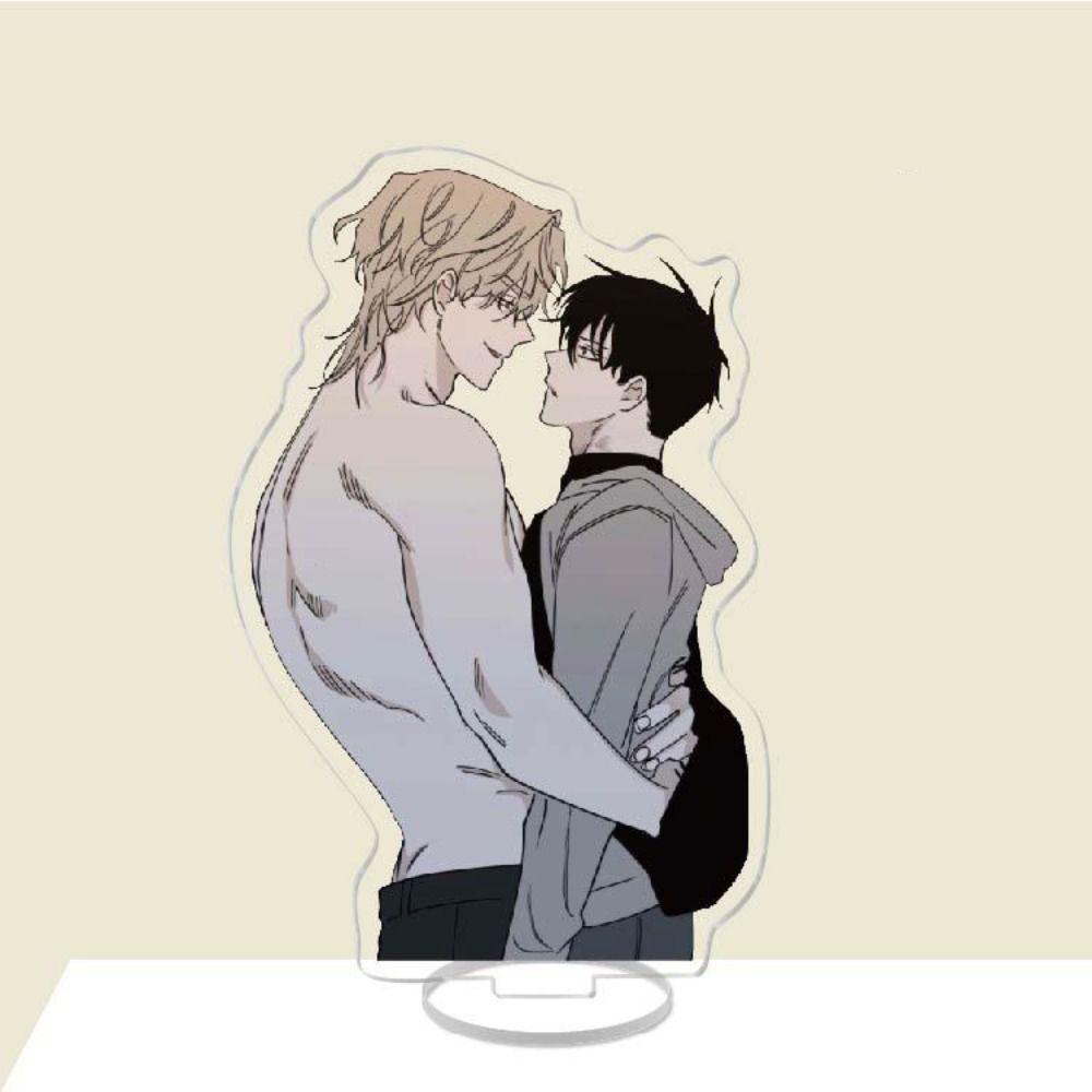 Mmluck yaoi Mô Hình Cặp Đôi anime Xoài acrylic yaoi Có Chân Đứng Sáng Tạo Phong Cách Hàn Quốc Bla yaoi