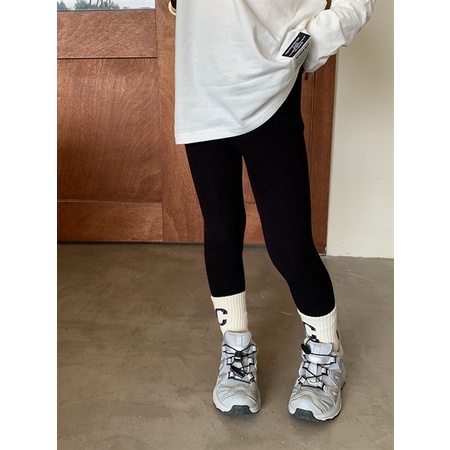 (𝑯𝒂̀𝒏𝒈 𝒄𝒐́ 𝒔𝒂̆̃𝒏 - Ảnh thật) Legging gân cho bé