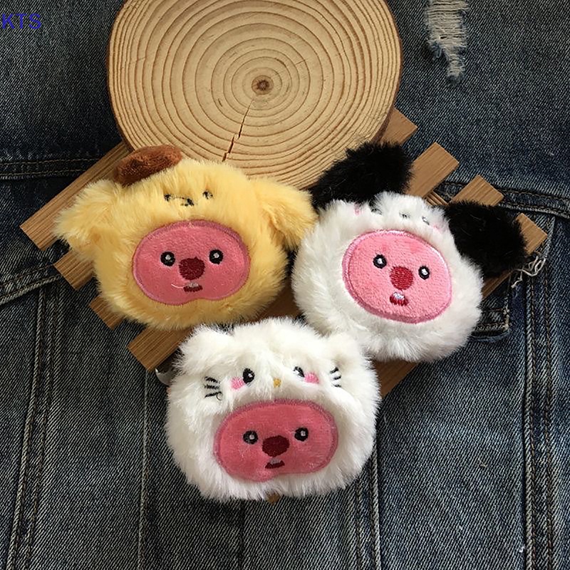 Phụ Kiện Cài Túi Xách Bằng Vải Bông Có Thể Tháo Rời Trang Trí Sinh Nhật Bé Gái diy kts kawaii kts loppy
