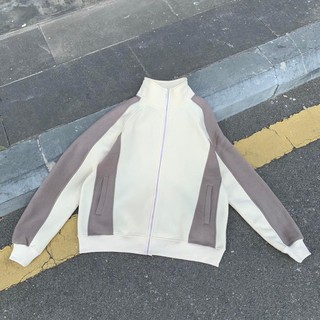 [Ảnh thật] [Chính hãng] Áo Khoác Nỉ Block Jacket