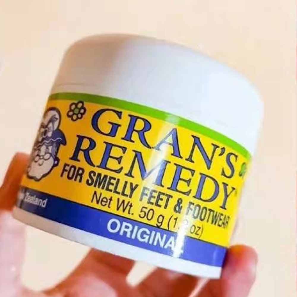 Foot odor powder New Zealand import GRANS REMEDY Remove smelly feet deodorant shoes powder sweat absorbing foot care