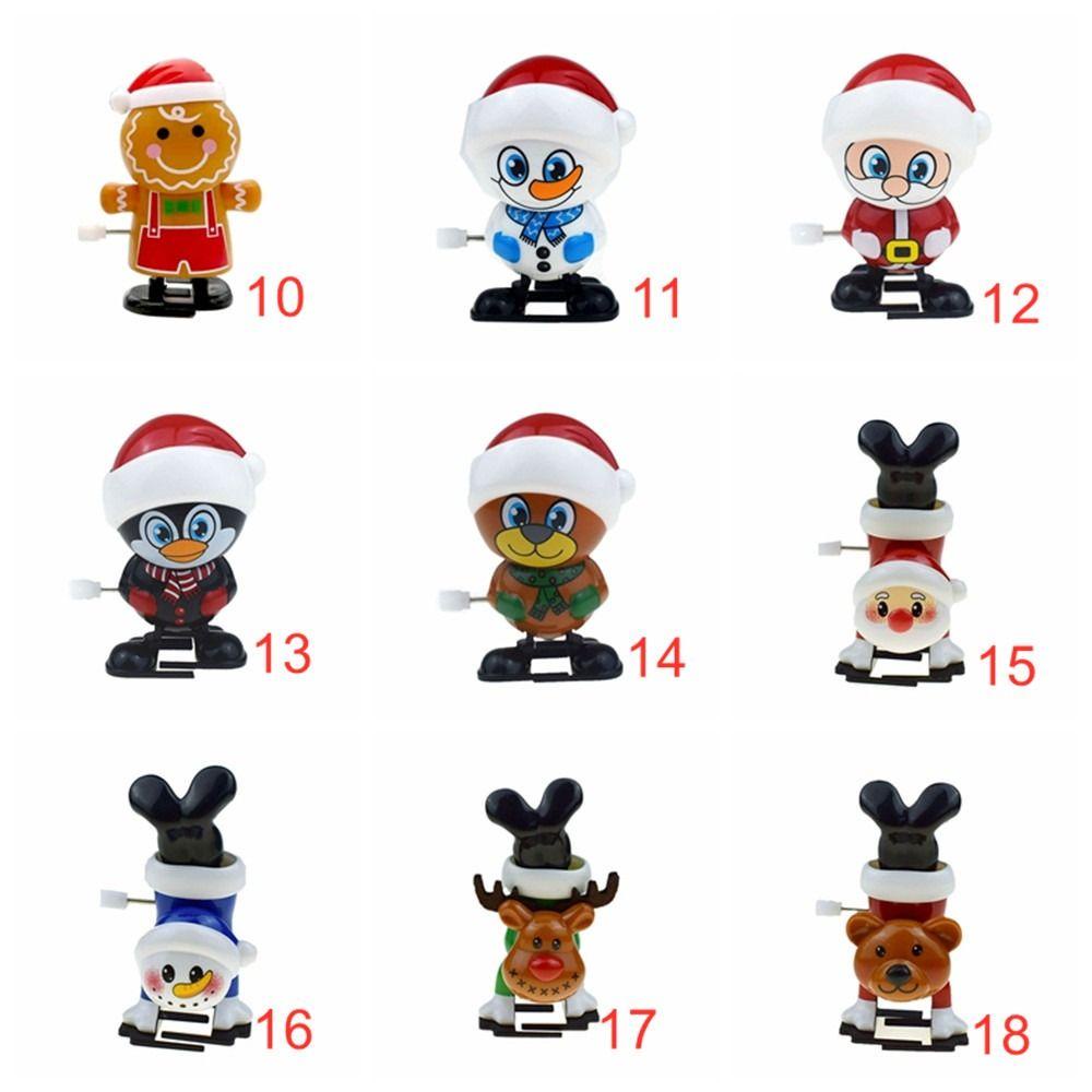 Mmluck Đồ Chơi Lên Dây Cót Hình Ông Già Noel Tuần Lộc Lắc Đầu Làm Quà Tặng Giáng Sinh Năm Mới