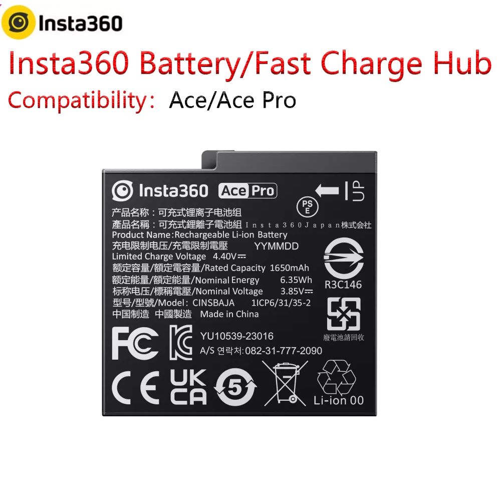 Pin Máy Ảnh Lắp Ráp insta360 ace pro 360 ace Chuyên Dụng