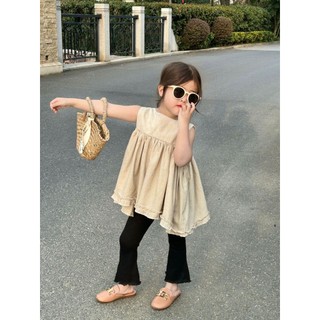 Phù hợp set áo thun và đầm yếm mùa hè 2023 kích thước vừa 5-34kg cho bé gái