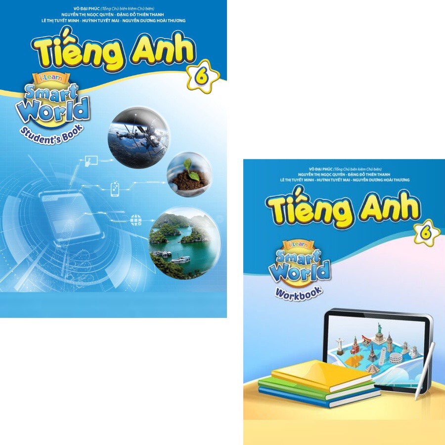 Sách - Combo Tiếng Anh 6 I-Learn - Smart Start - Student's Book + Workbook ( Bộ 2 Cuốn )
