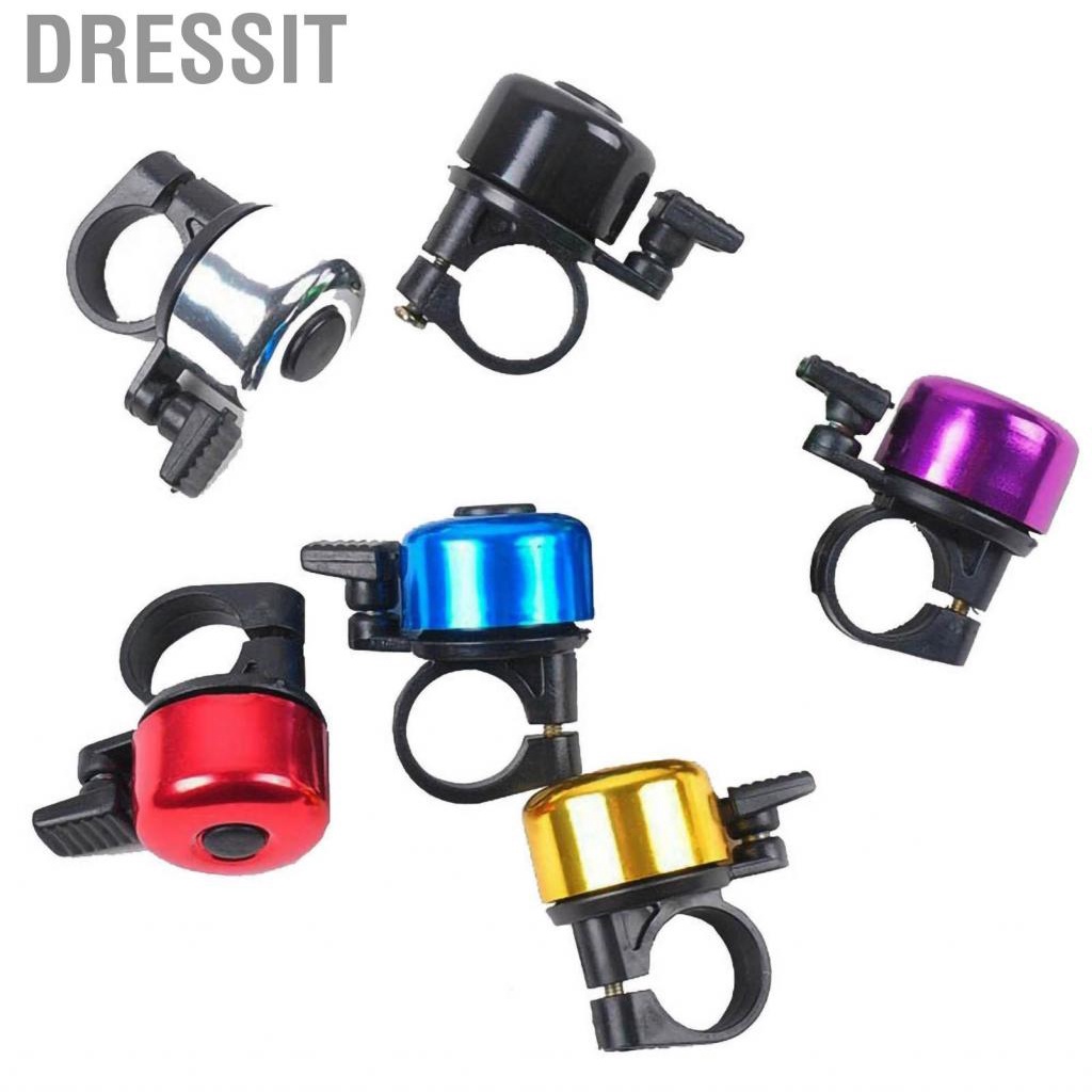 Dressit Bell Warning Safety Bike Handlebar Metal Horn Handle Bar Alarm