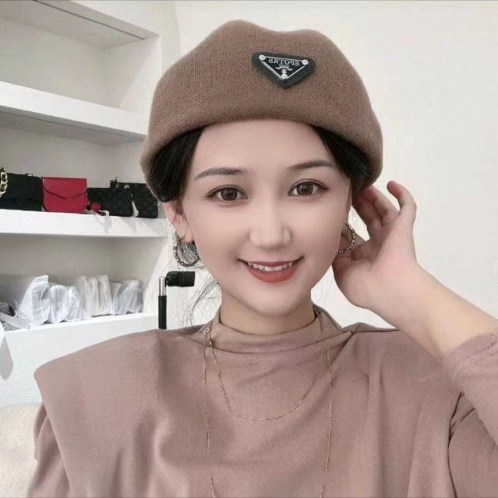 Mũ Nồi Bằng Len Phong Cách Thời Trang harajuku Hàn Quốc y2k