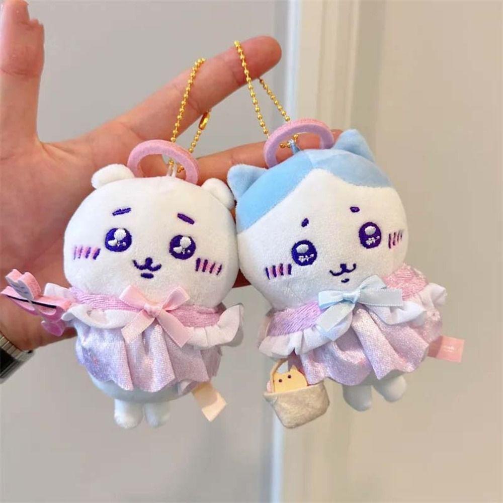 Mmluck chiikawa Móc Khóa Gấu Nhồi Bông Tự Khóa Dành Cho Cặp Đôi