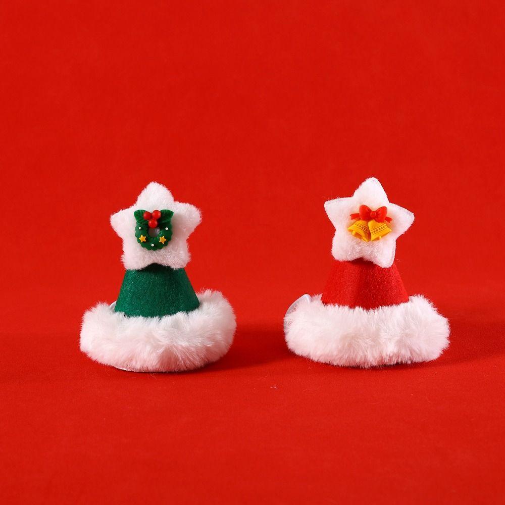 Khăn Choàng Cổ Bằng Len Dệt Kim Màu Xanh Lá Cây Phong Cách Giáng Sinh Dành Cho Thú Cưng