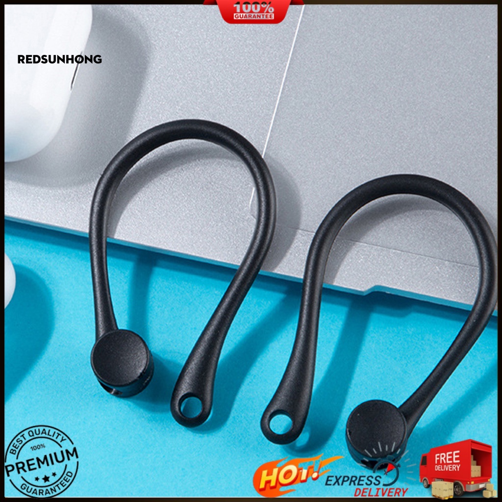 1 Cặp Móc Bảo Vệ Tai Nghe air-pods 1 / 2 Siêu Bền Nhiều Màu Sắc Tiện Dụng
