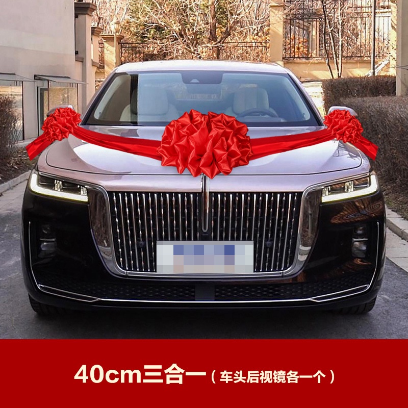 Bán Sỉ Quả Bóng Hoa Lớn Bằng Vải Lụa Đỏ Cỡ Lớn Dùng Để Trang Trí Tiệc Cưới Xe Hơi