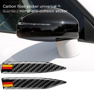 MONDANDI Bộ 2 Miếng Dán Gương Chiếu Hậu Chống Va Đập Tự Dính Bằng Sợi Carbon Cho Xe Hơi Audi Tt