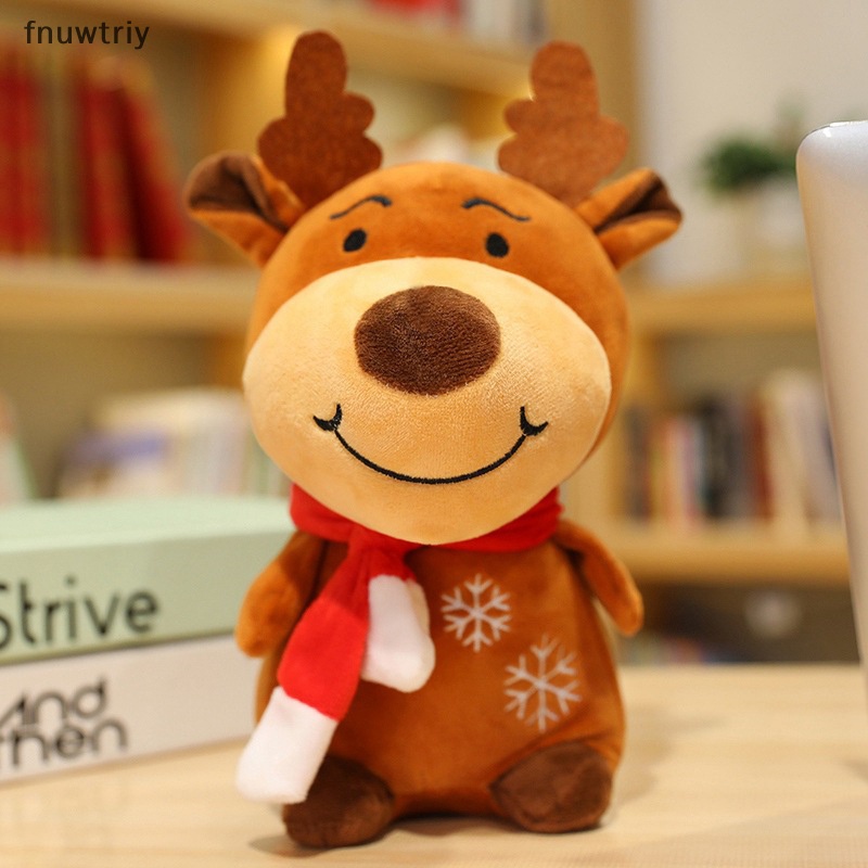 Búp Bê Ông Già Noel Tuần Lộc Nhồi Bông Trang Trí Giáng Sinh Làm Quà Tặng Cho Bé Gái Nvdad vn