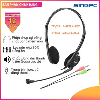 Tai nghe có dây genius hs-200c - hàng chính hãng