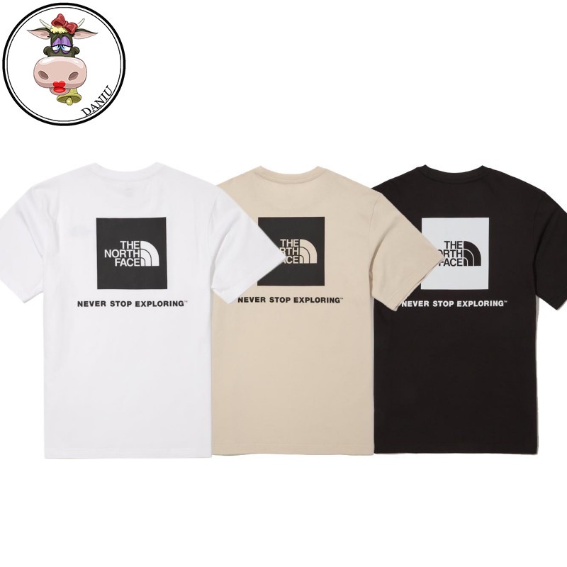 Thenorthface Áo Thun Tay Ngắn In Chữ north 23 Phong Cách Mới Cho Nam Và Nữ nt7up43