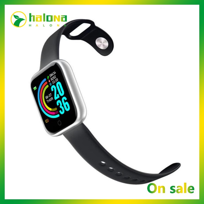 Halo Bộ Đồng Hồ Thông Minh y68 bluetooth Giám Sát Nhịp Tim & Huyết Áp