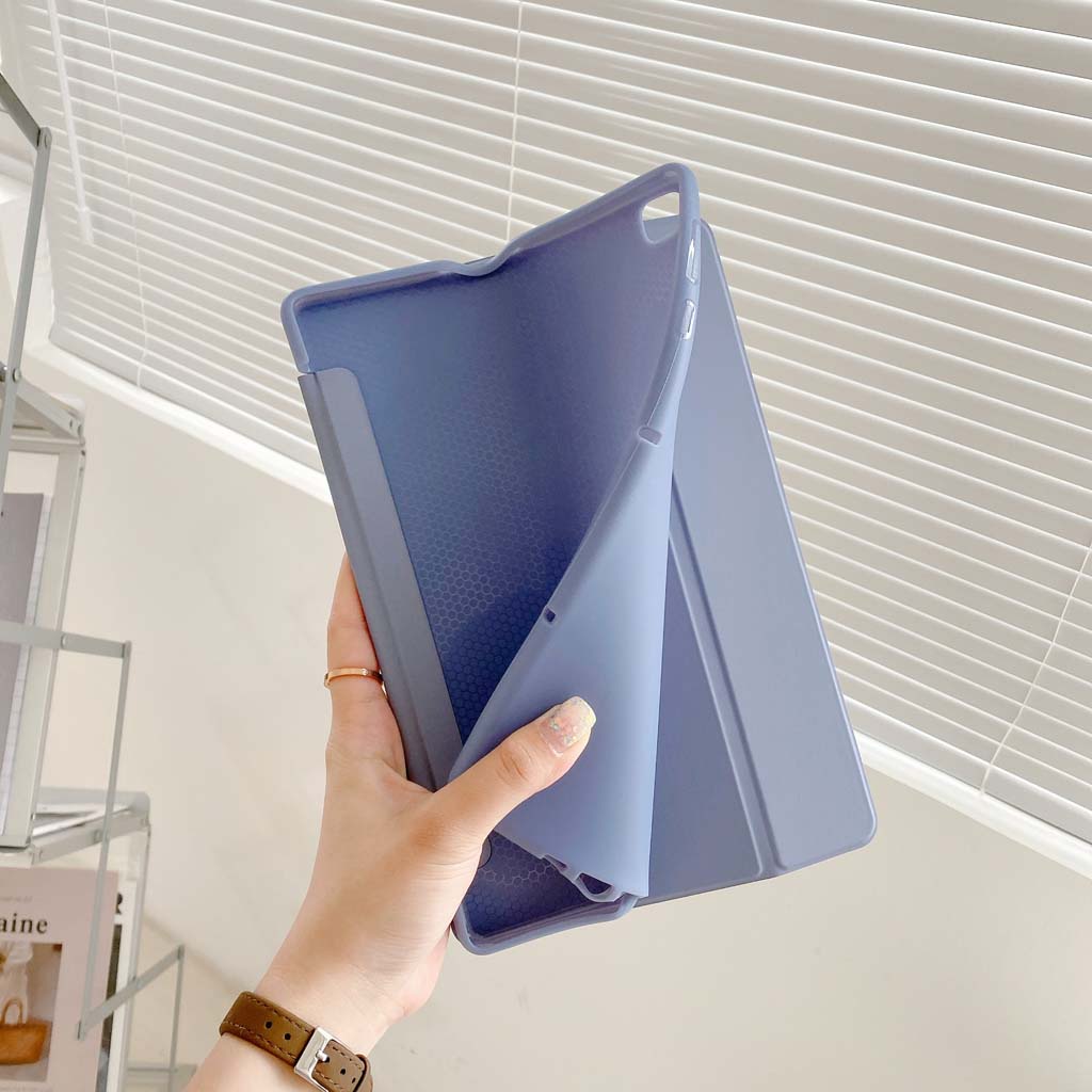 Bao Da Máy Tính Bảng tpu Mềm Có Thể Gấp Gọn Cho lenovo tab p12 12.7 inch tb-370fu 371fc xiaoxin pad pro 12.7 2023