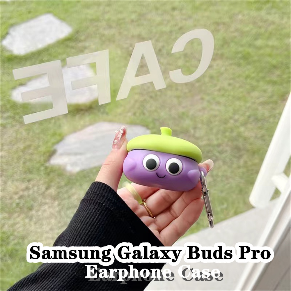 Vỏ Bảo Vệ Hộp Sạc Tai Nghe samsung galaxy buds pro no.2 Bằng Silicon Mềm Hình shiba inu