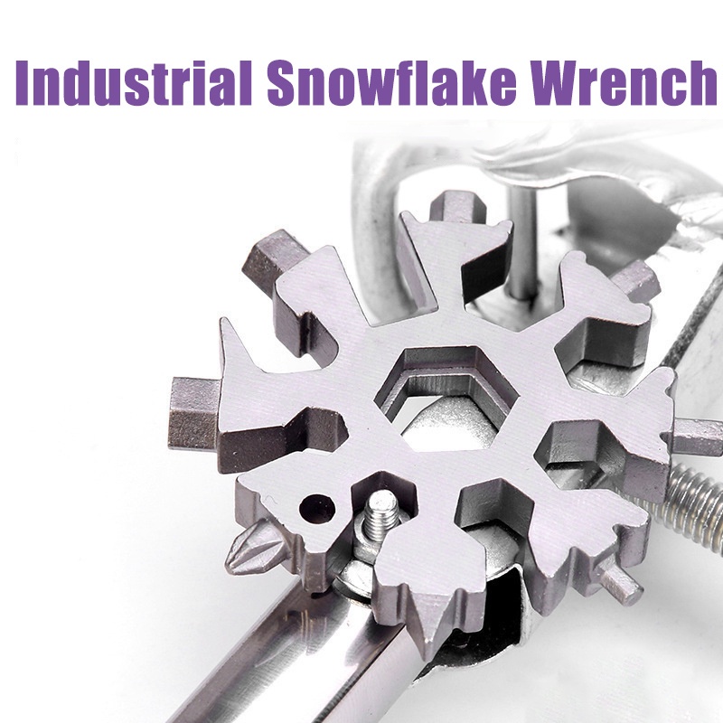 1 Cờ Lê Đa Năng 18 Trong 1 Hình Hoa Tuyết