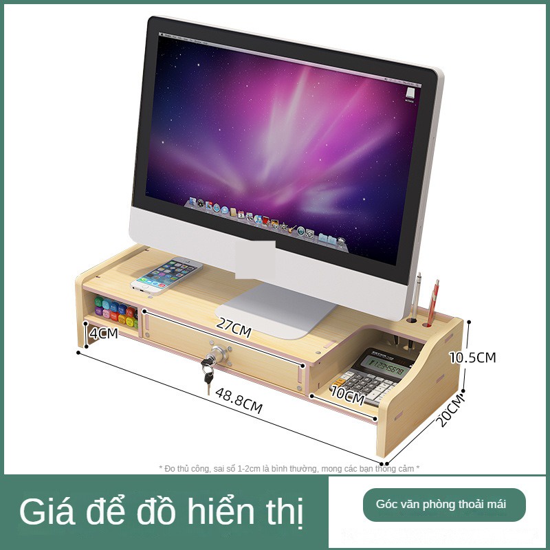 Giá Đỡ Màn Hình Máy Tính Để Bàn Văn Phòng Tiện Dụng