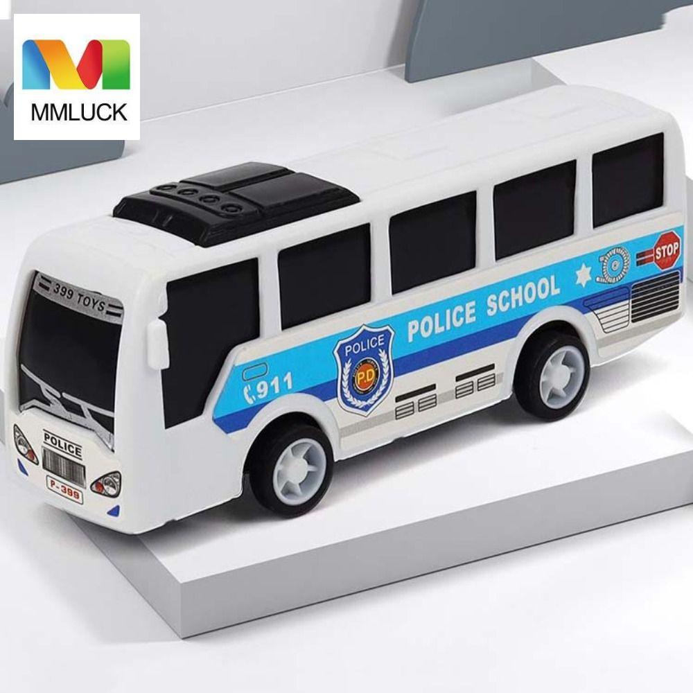 Mmluck Mô Hình Xe Buýt 4 Bánh mini Độc Đáo Cho Bé