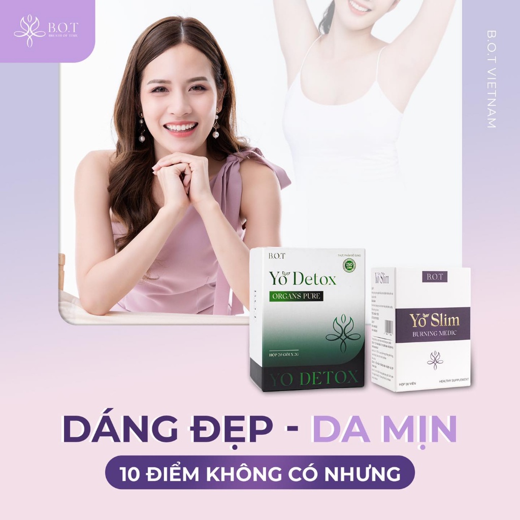 Giảm Cân YoSlim Chính Hãng B.O.T  Yoslim Giúp Giảm Cân An Toàn giảm 2 - 4 Kg Sau 15 Ngày chuẩn chính hãng