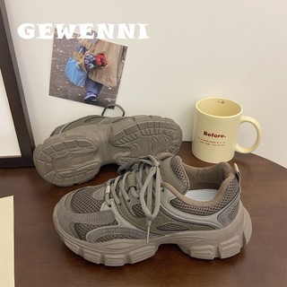 GEWENNI giày thể thao nữ giày sneaker nữ Thoáng Khí 2023 hot trend Trẻ trung Đa dạng Đế êm Phong cách FYD23C0GOS 51Z231219