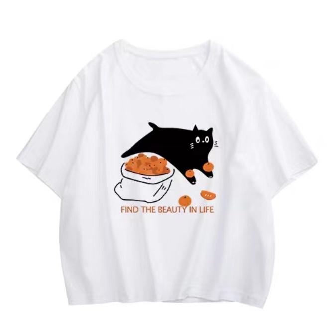 HIIXIIVI Áo Thun Croptop Tay Ngắn Chất Liệu 100% cotton Cao Cấp Thời Trang Dành Cho Nữ