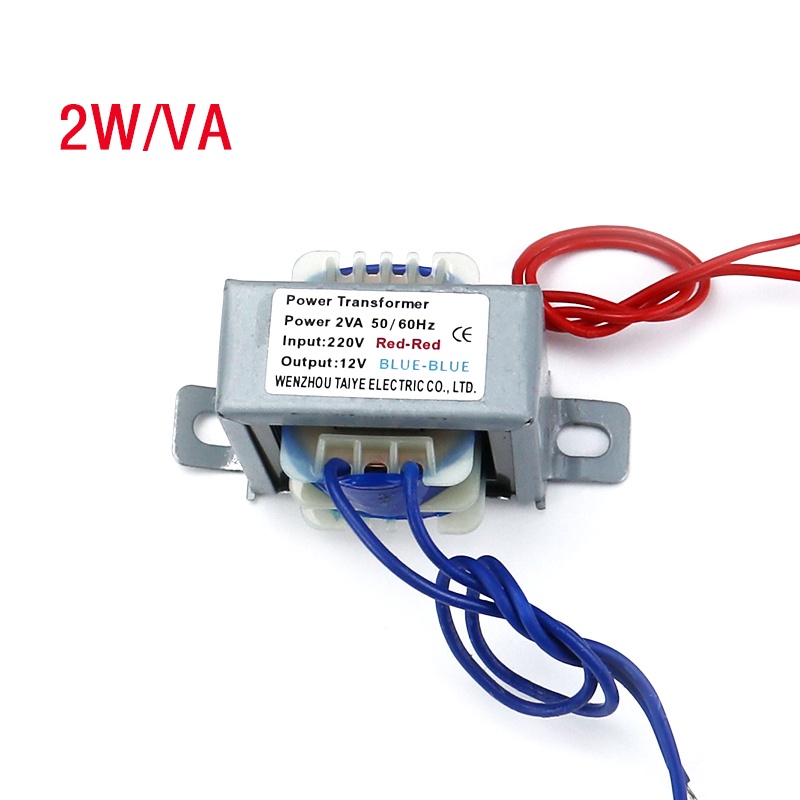 Qwz 2W EI Điện áp đầu ra lõi đồng Đầu vào 220V 380V tại chỗ Máy hàn điện Biến áp bước xuống 6V 9V 12V 15V 24V