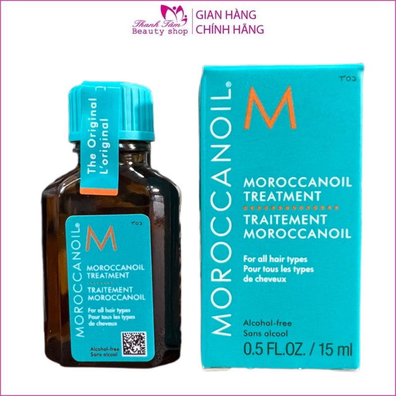 Tinh dầu dưỡng tóc cao cấp Moroccanoil Treatment Original 15ml ( New 2023 )