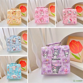 Kawaii sanrio Túi Da Đeo Chéo Vai Hình kuromi cinnamoroll my melody Quà Tặng Cho Bạn Gái
