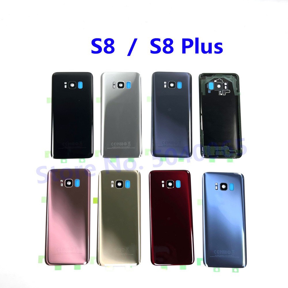Ốp điện thoại Pin Cho Xiaomi SAMSUNG Galaxy S8 G950 SM-G950F G950FD Kính Phía Sau 3D Mặt Sau Vỏ Cửa 