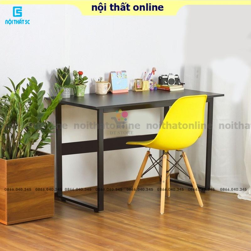 NEW Bàn làm việc chữ U K Z kích thước 1m, 1.2m láp ráp chân sắt  2x4cm sơn tĩnh điện mặt gỗ mdf giá xưởng