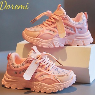 Doremi Giày Vải canvas Phối Da Thoáng Khí Chống Thấm Nước Siêu Nhẹ Và Thoải Mái Cho Bé Gái