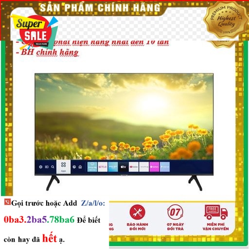 Hãng> Smart Tivi Samsung UA55AU7000 4K UHD 55 Inch | Samsung 55AU7000 - Mới 100%