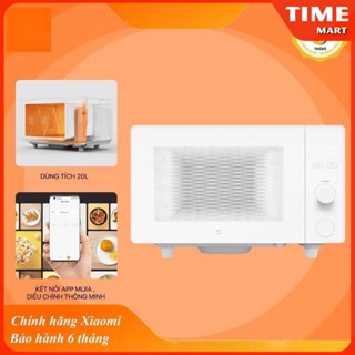    CHÍNH HÃNG   Lò Vi Sóng Thông Minh Xiaomi Mijia MWBLXE1ACM Dung Tích 20L. Lò nướng  Kết Nối App MiHome   TIME_MART   