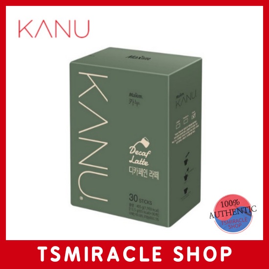 Cà phê Kanu Decaf Latte Espresso Latte Powder khử caffein cà phê pha cà phê