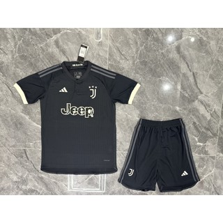 Bộ đồ đồng phục bóng đá đội juventus 2away 2324 aaa +