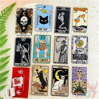 1 cái ❀ bản vá sắt destiny tarot art ❀ diy thêu sắt trên may trên huy hiệu miếng dán