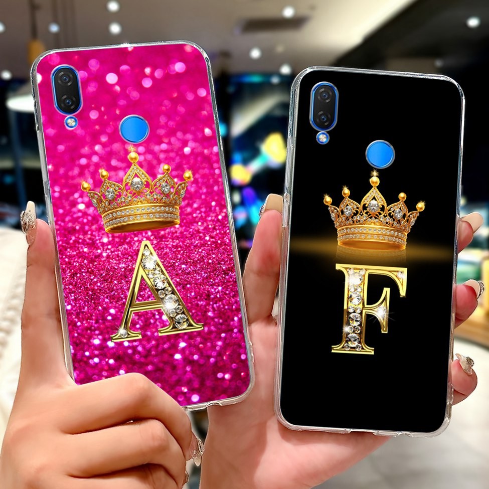 Ốp lưng Huawei Nova 3i INE-LX2 Clear Thẩm mỹ A-Z Letter Soft TPU Ốp lưng Huawei Nova 3i Ốp điện thoạ