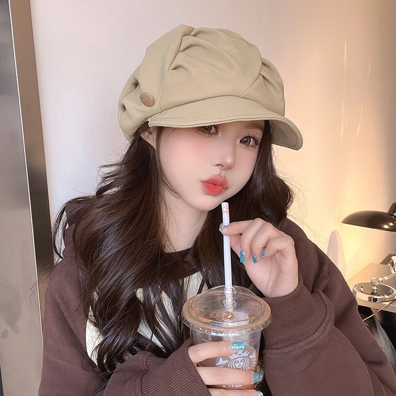 Mũ beret Nhỏ Phong Cách Thời Trang Thu Đông Dành Cho Nữ